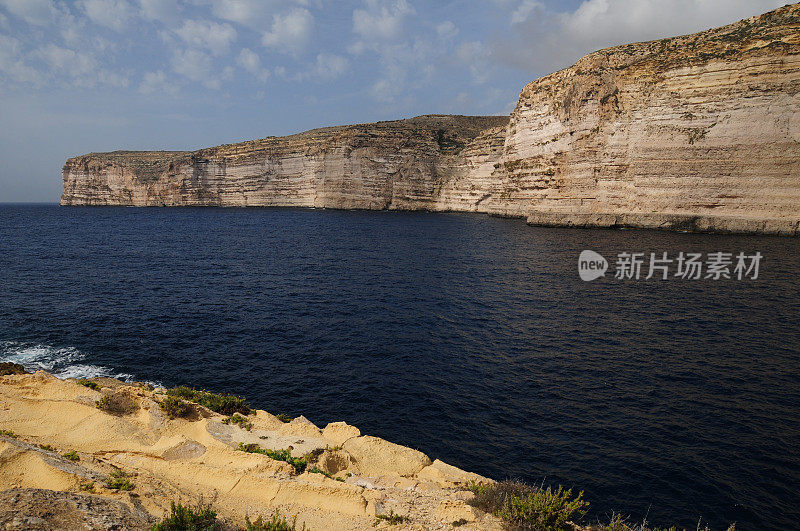 Xlendi Gozo,马耳他群岛。